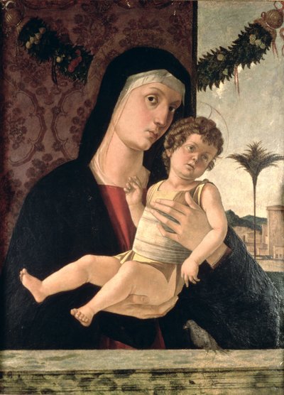 The Beautiful-eyed Madonna by Giovanni Bellini
